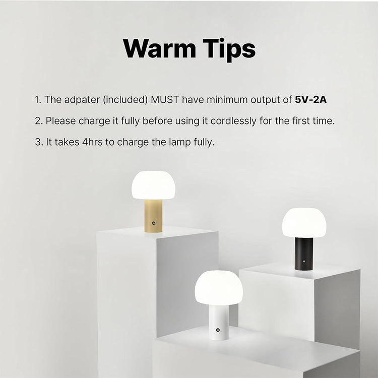 Mushroom Table Lamp