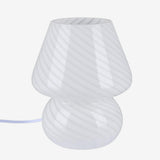 Small Glass Mushroom Lamp