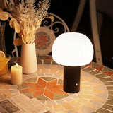 Mushroom Table Lamp Black