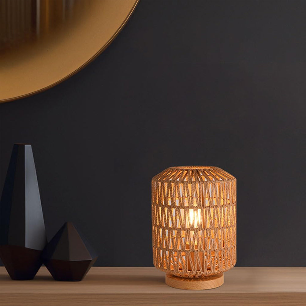 Handmade Boho Bedside Lamp