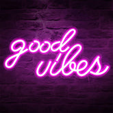 Good Vibes Neon Sign LED Light