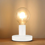 Industrial Metal Edison Light Bulb Stand