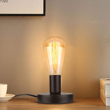 Industrial Metal Edison Light Bulb Stand