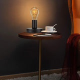 Industrial Metal Edison Light Bulb Stand