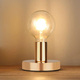 Industrial Metal Edison Light Bulb Stand