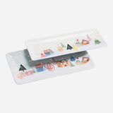 Nordic Village Ceramic Serving Platter Set of 2