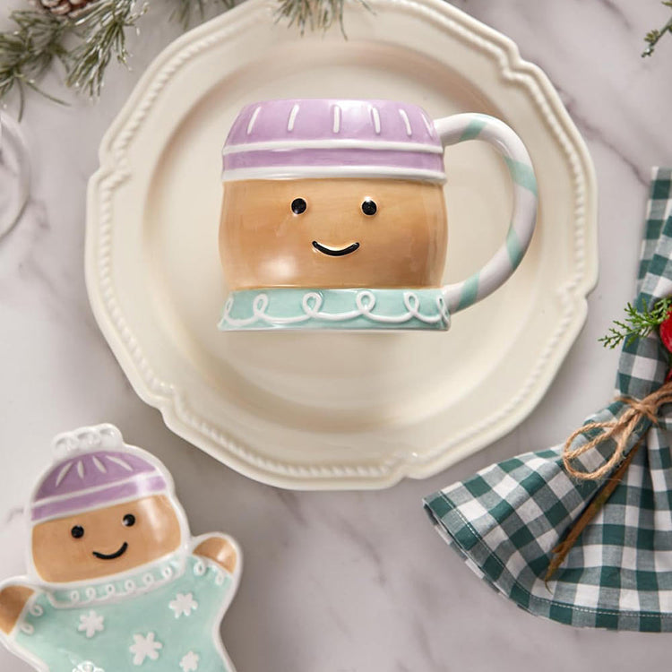 Gingerbread Man Ceramic Mug