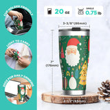 Stainless Steel Christmas Tumbler