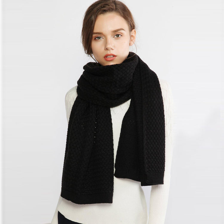Knitted Warm Scarf