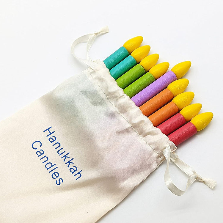 Hanukkah Wooden Chanukah Menorah For Kids