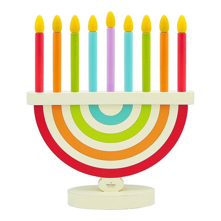 Hanukkah Wooden Chanukah Menorah For Kids