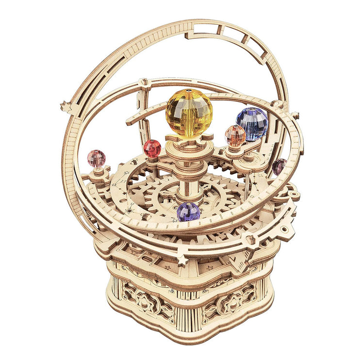 Starry Night 3D Wooden Puzzle Music Box
