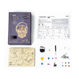 Starry Night 3D Wooden Puzzle Music Box