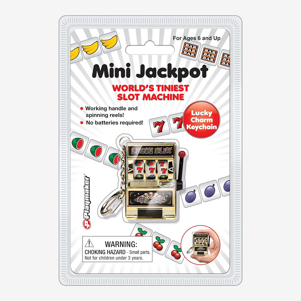 World'S Tiniest Slot Machine Keychain