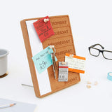 Essential Cork Board Compact Weekly Planner