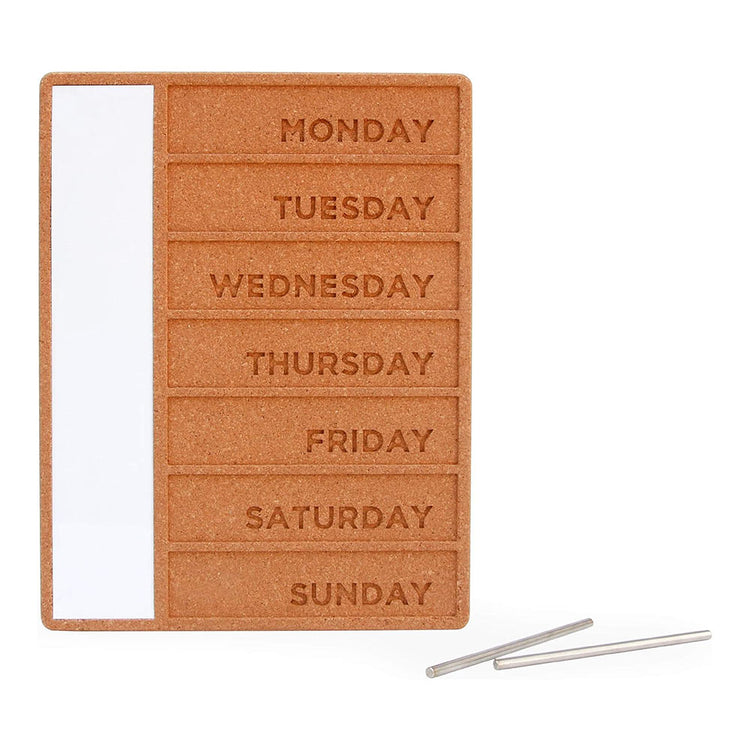 Essential Cork Board Compact Weekly Planner