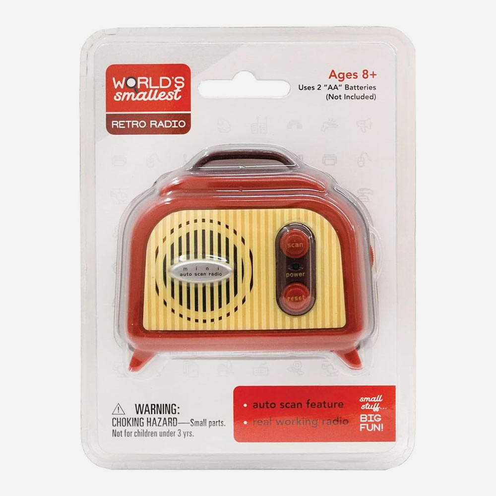 World'S Smallest Retro Radio