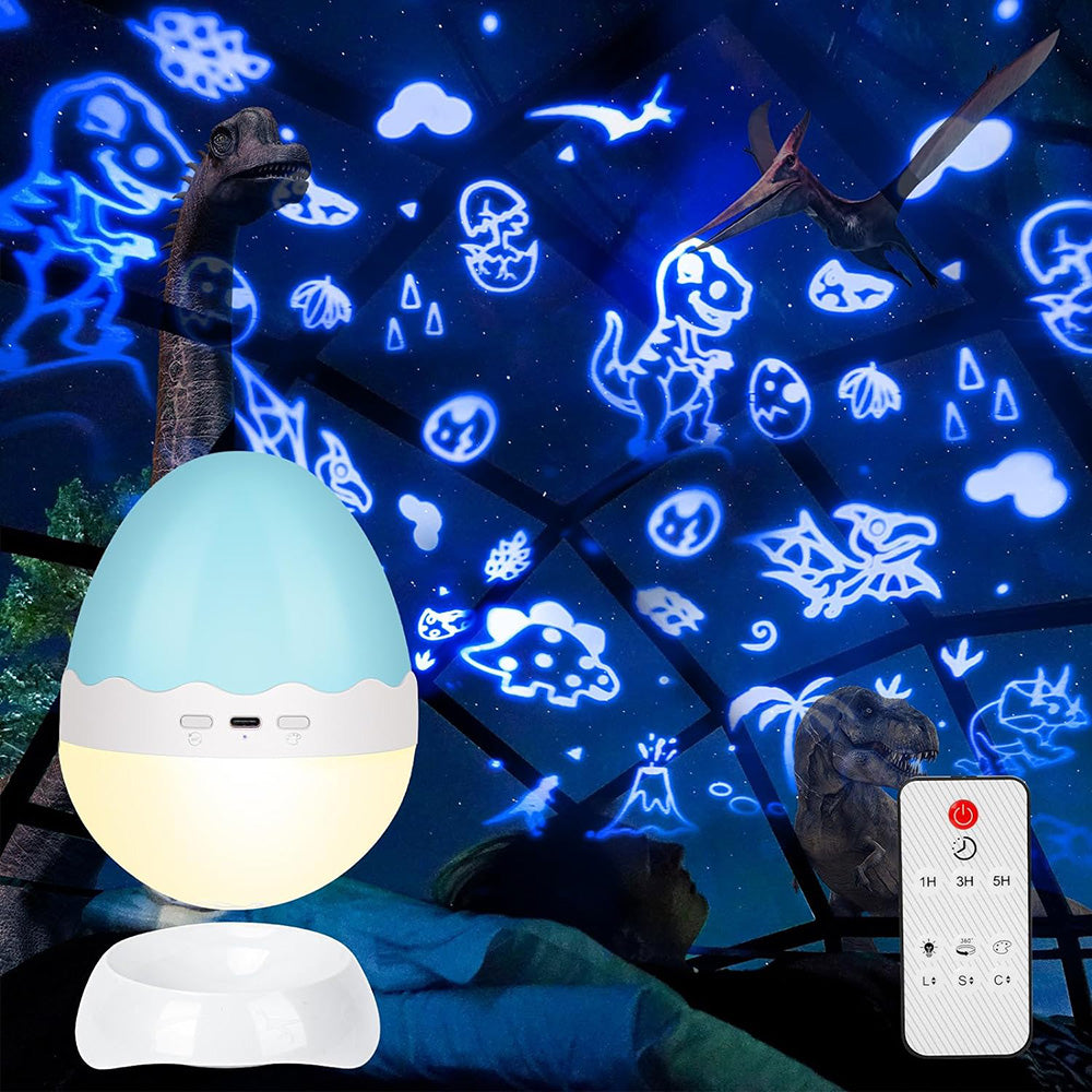 Stars and Dinosaurs Night Light Projector