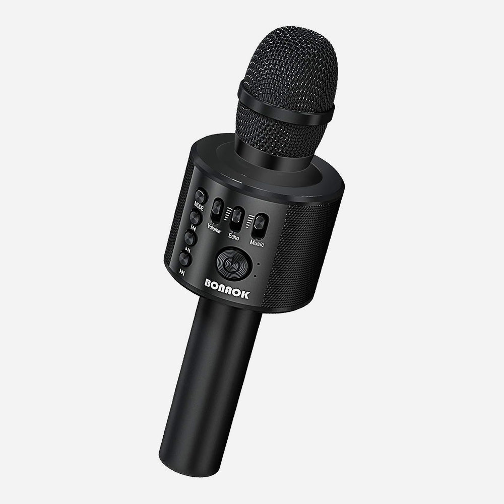 Echo Reverberation Wireless Bluetooth Mini Microphone Karaoke