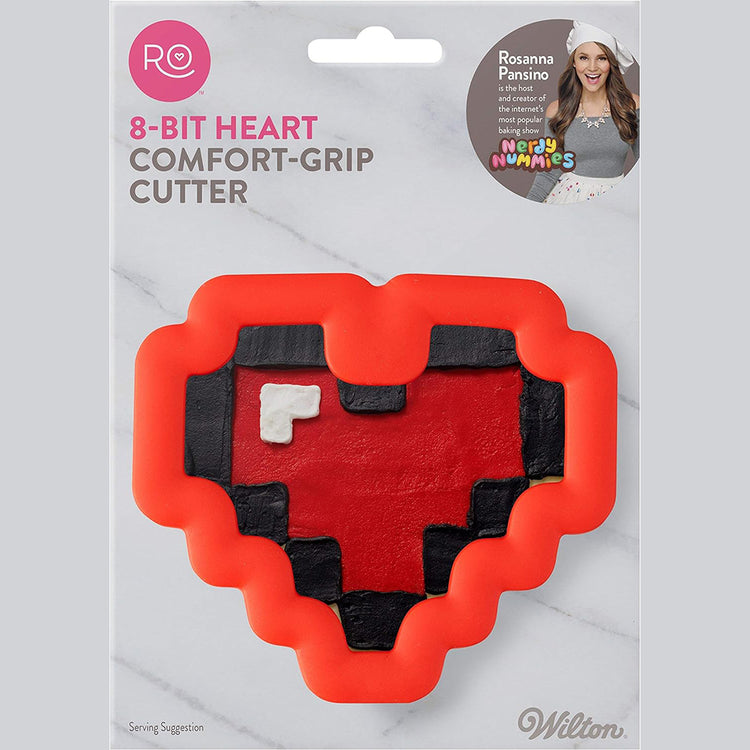 8-Bit Heart Cookie Cutter