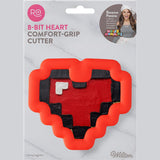 8-Bit Heart Cookie Cutter