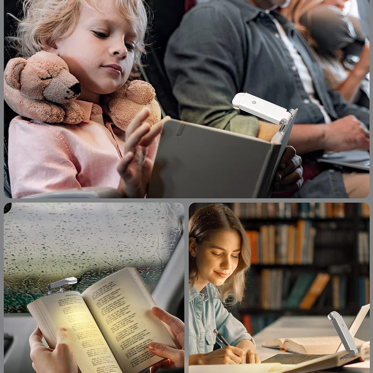 Rechargeable Clip Book Light