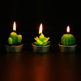 Mini Succulent Tealight Candles 18 Pack
