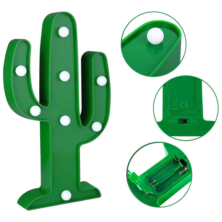 Cactus LED Light 2 Pcs