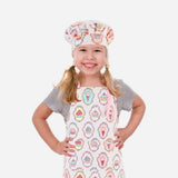 Little Chef Kids Apron and Chef Hat Set