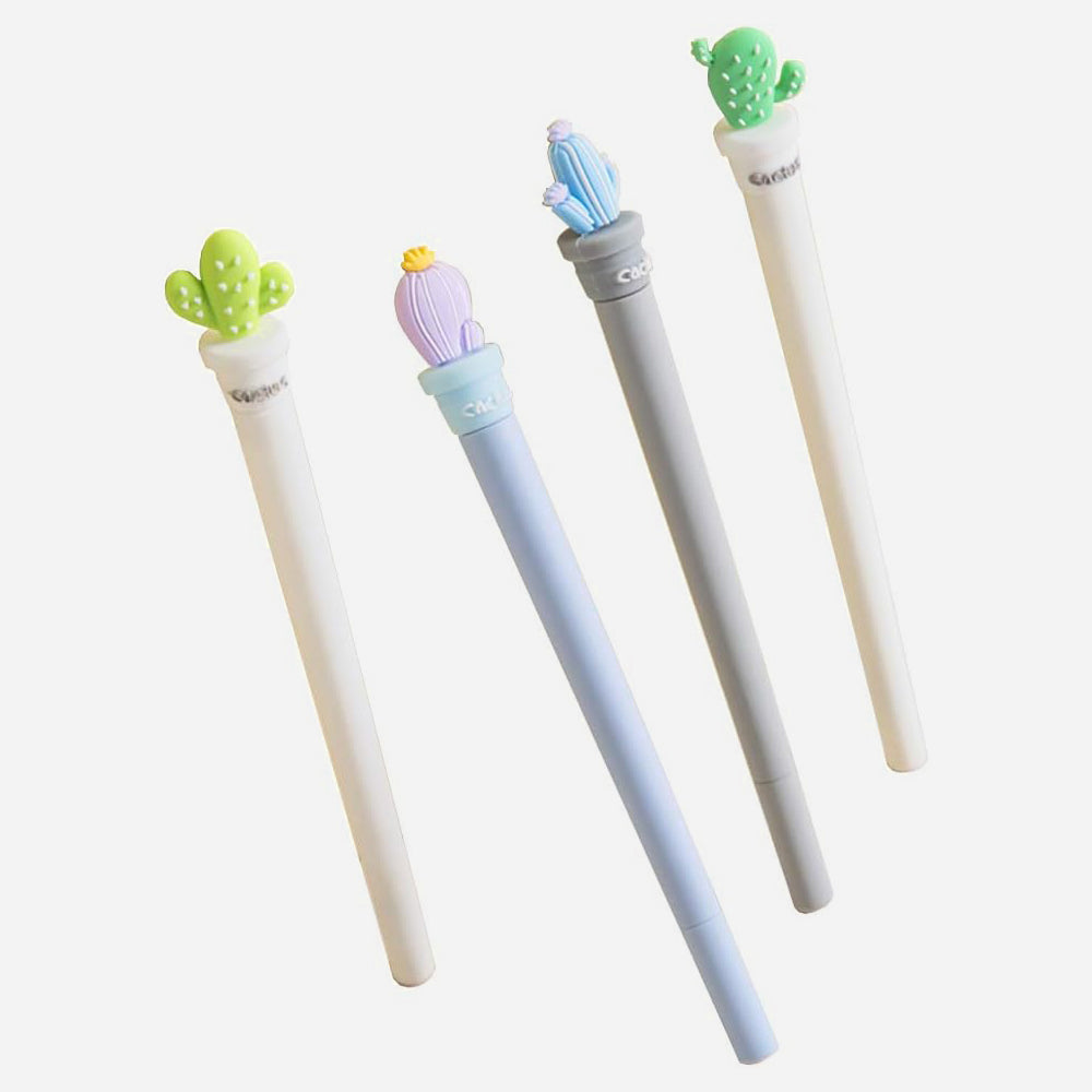 Cactus Gel Pens 4Pcs