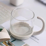 Cat and Fish Glass Mug Tea Infuser