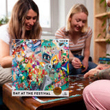 Day at the Festival: Music Jigsaw Puzzle Filled with 101 Music Artists to Find 1000 Pieces
