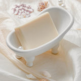 Mini Ceramic Bathtub Soap Holder