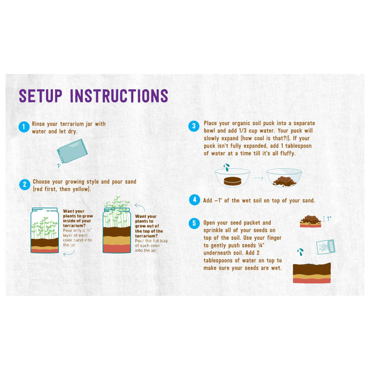 Terrarium Grow Kit DIY