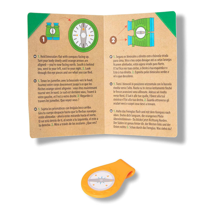 Let's Explore Binoculars & Compass Play Set