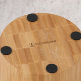 Salt and Pepper Bamboo Bowl With Spoon