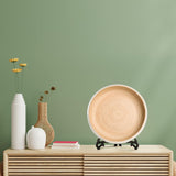 Handcrafted Bamboo Serving Bowl