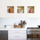 3D Effect Lemon Basket Wall Decal