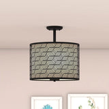 Double Shade Ceiling Lamp