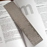 \'50 Books\' Bookmark