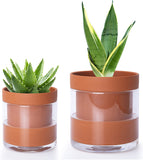 Self Watering Planter Pots 2 Pcs