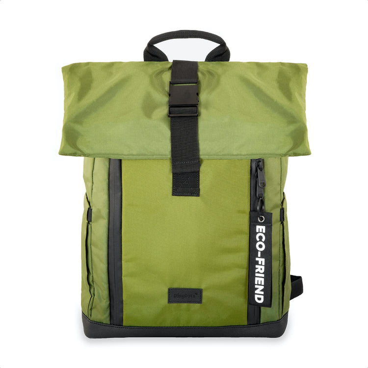 Roll Top Recycled Backpack