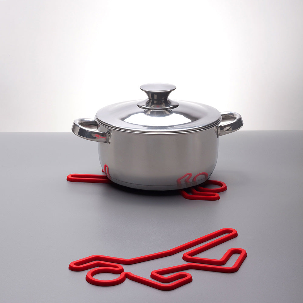 Crime Scene Pot Trivet