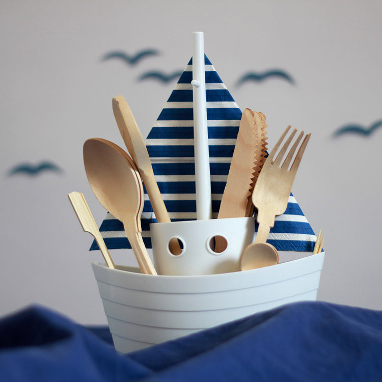 Dinner Boat - cutlery holder