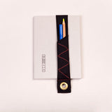 Portrait Strap Notebook grey