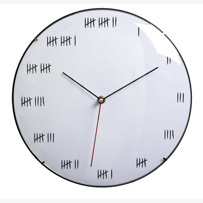 Alcatraz – wall clock