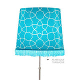 Stella Lamp - Arabesque - tuquoise zoom | unique wedding gifts | modern design