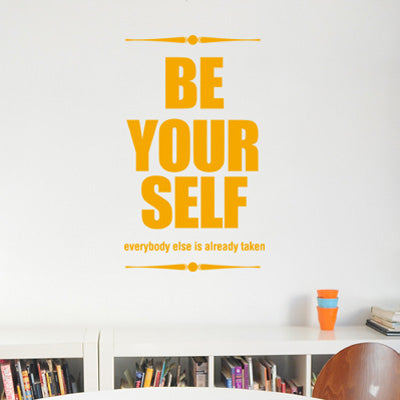 Be Yourself