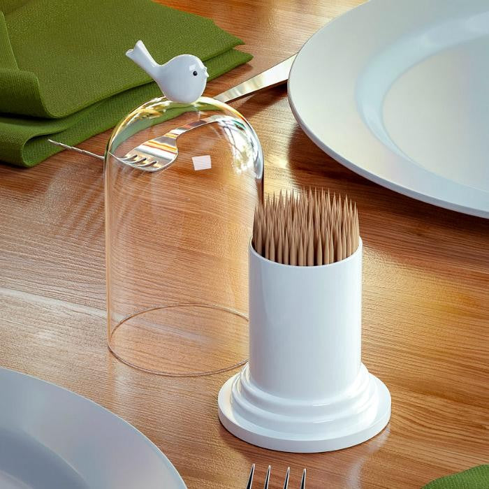 Birdie Toothpick and Cotton Buds Holder