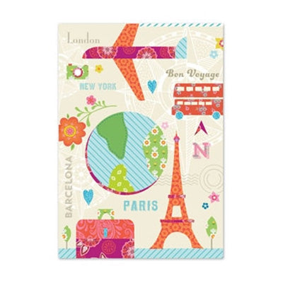Bon Voyage Passport Cover